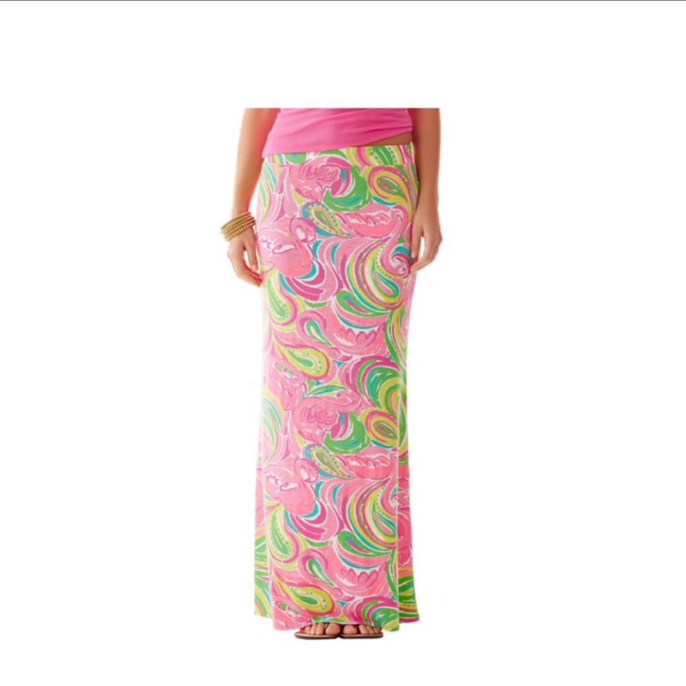 Lilly Pulitzer | Marnie Maxi Column Skirt S